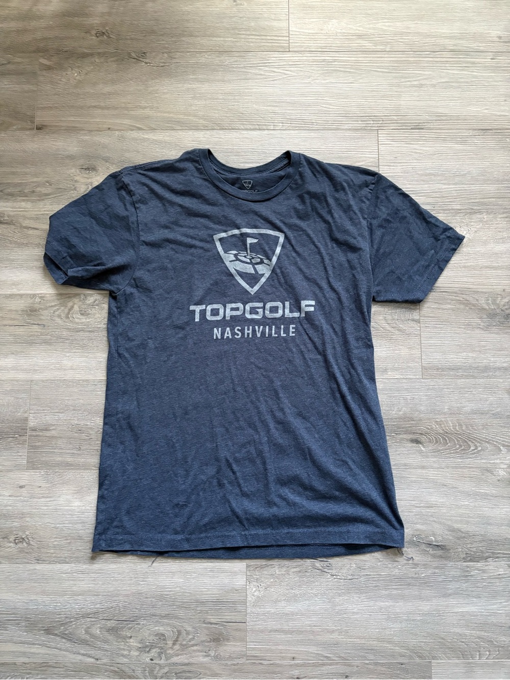 Topgolf Nashville Logo Tee - Navy Blue